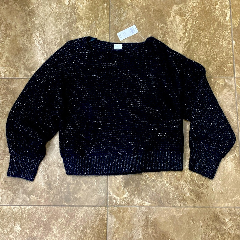 Black with silver threads shimmer large never worn - Picture 1 of 2